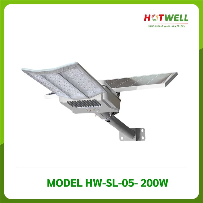 Đèn Đường NLMT Hotwell HW-SL-05-200W