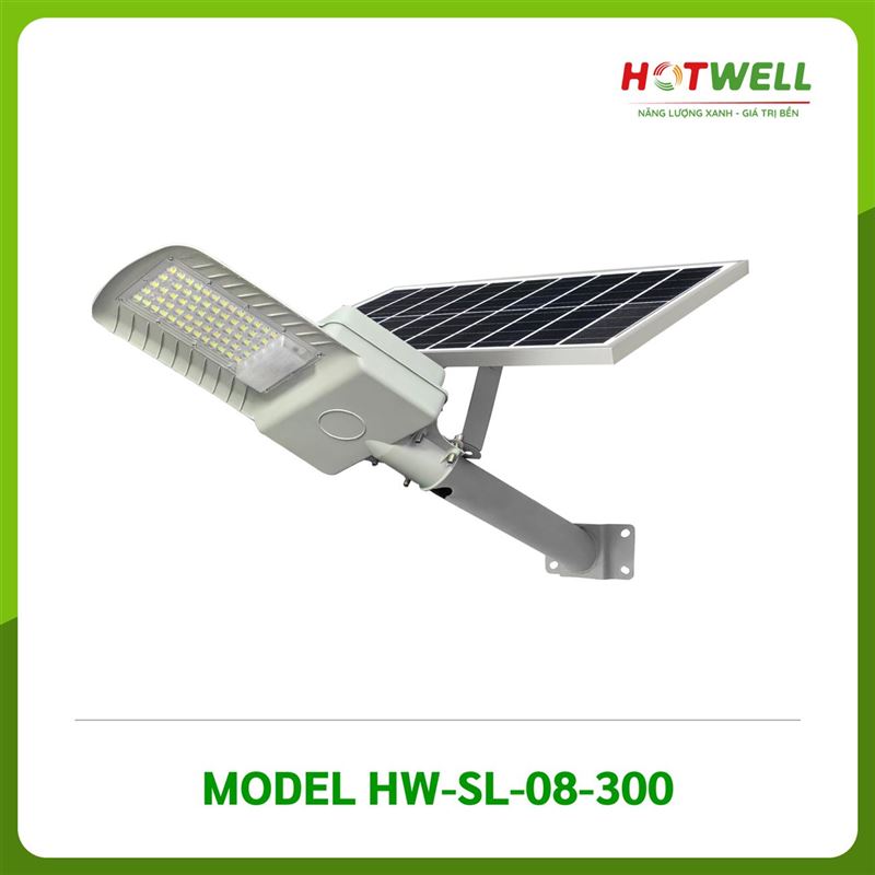 Đèn Đường NLMT Hotwell HW-SL-08-300